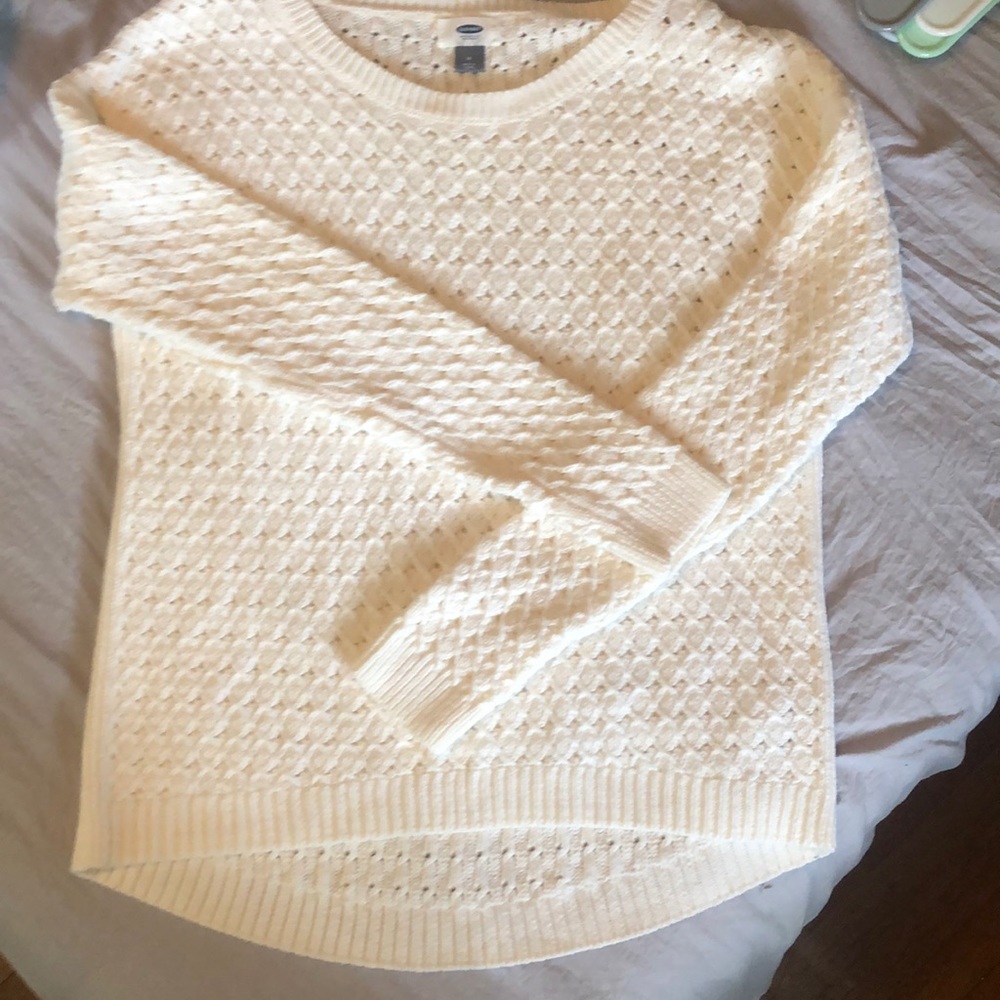 White sweater